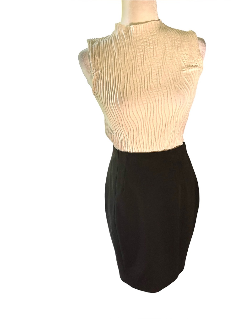 Express Black Pencil Skirt Women’s Size 2 Career Office Minimalist | Workwear